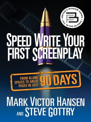 cover image of Speed Write Your First Screenplay